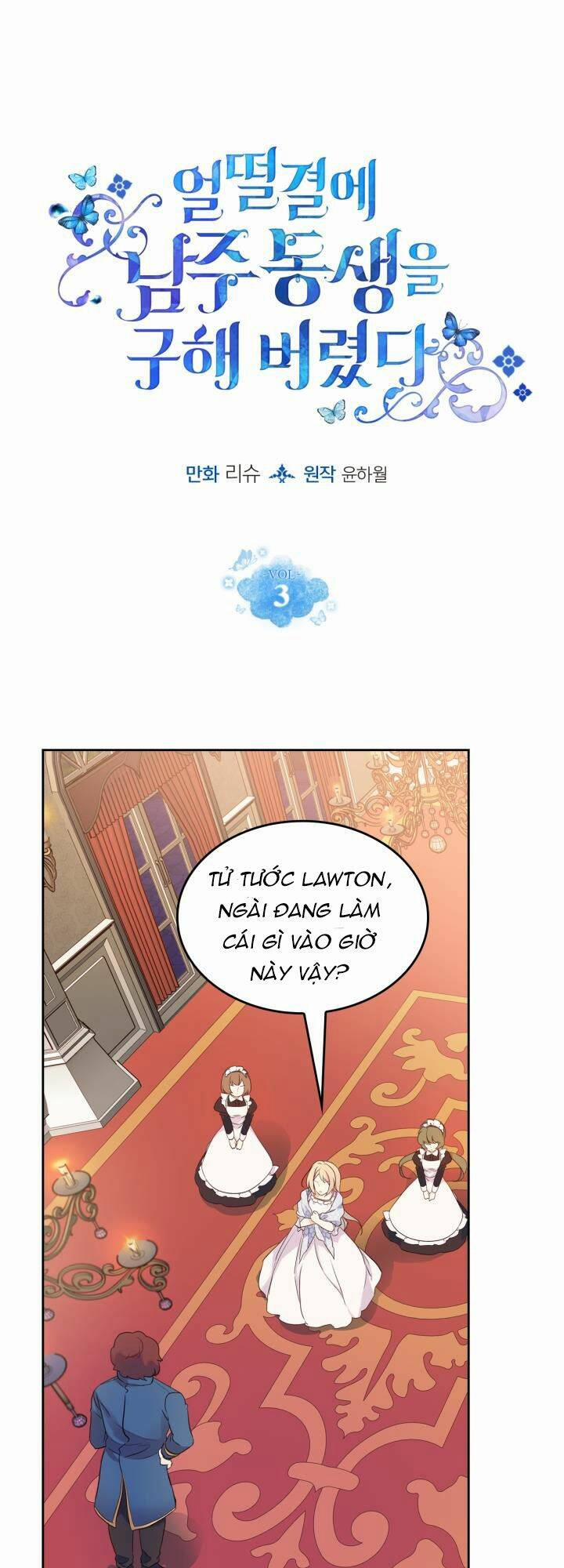 Tôi Vô Tình Cứu Được Em Trai Nam Chính 3 trang 0