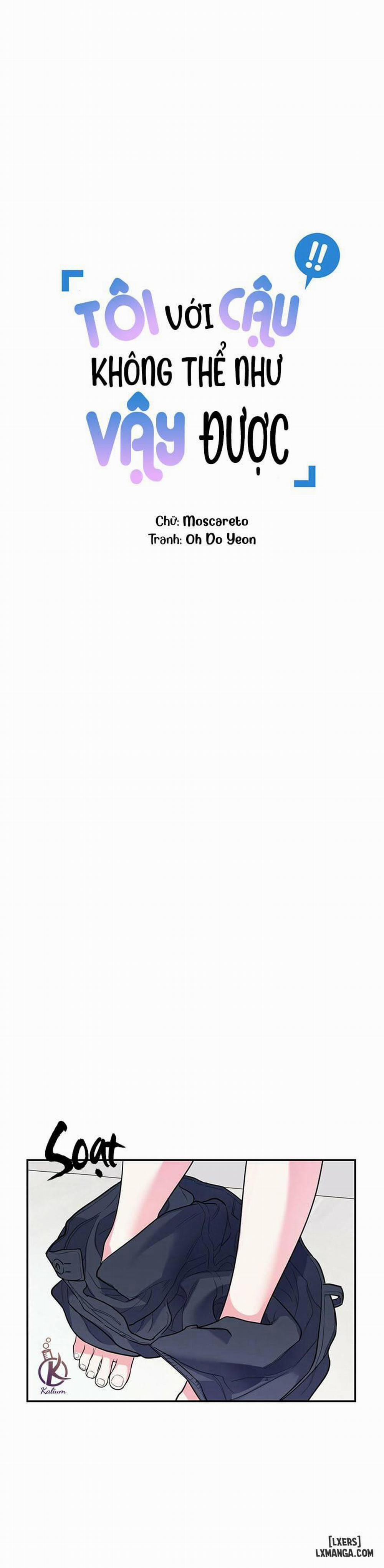 Tôi với cậu không thể như vậy được 10 trang 0