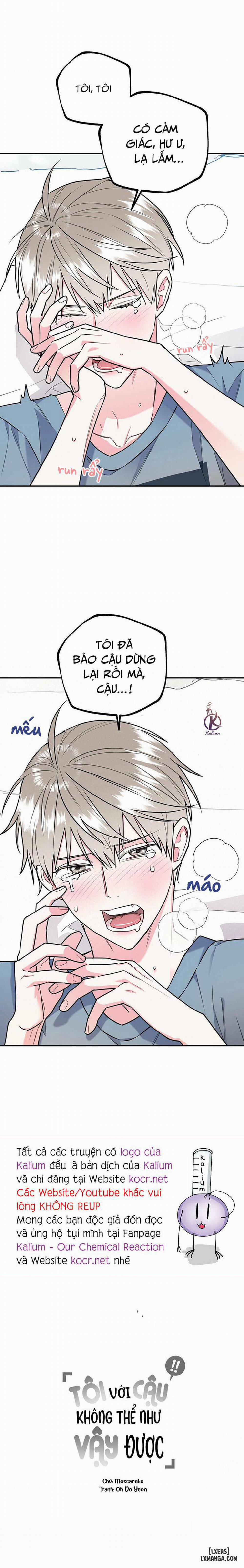 Tôi với cậu không thể như vậy được 14 trang 28