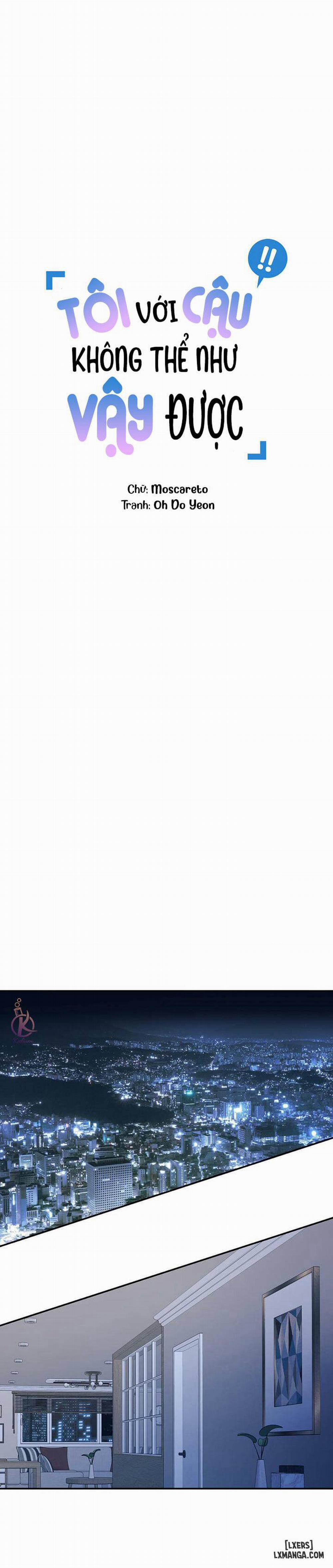 Tôi với cậu không thể như vậy được 16 trang 5