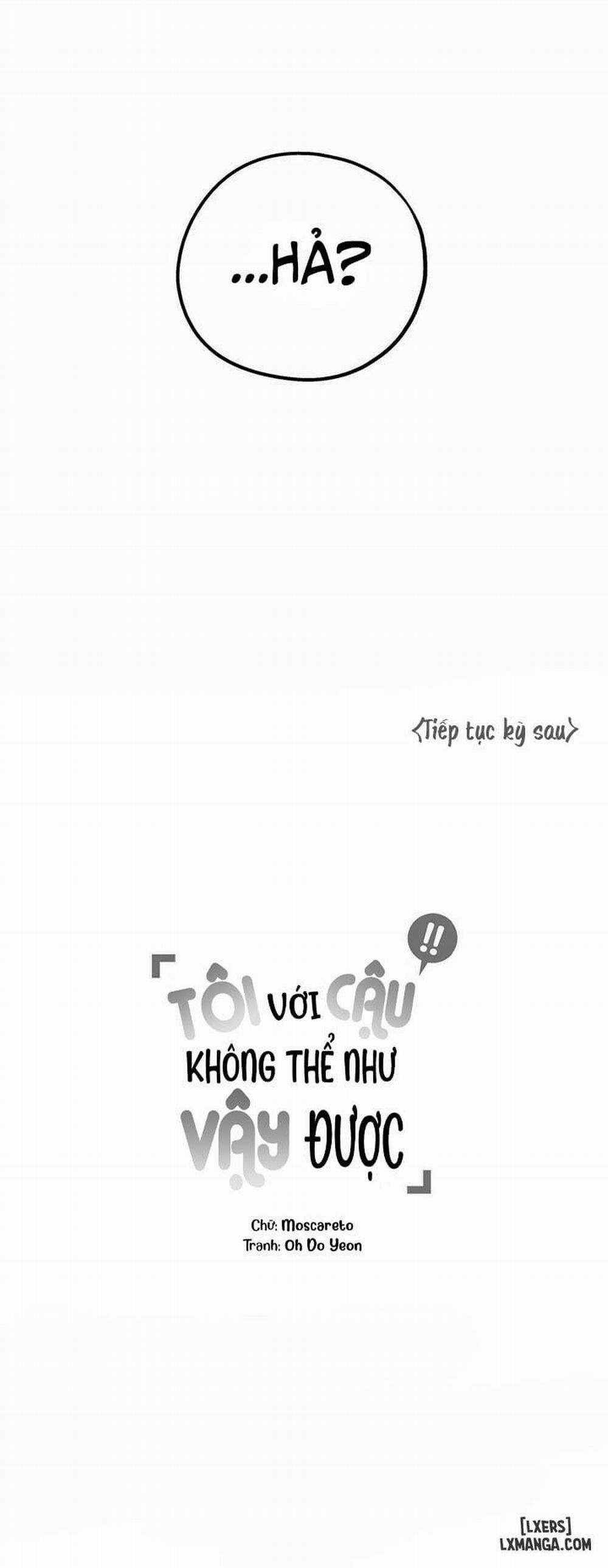 Tôi với cậu không thể như vậy được 17 trang 32