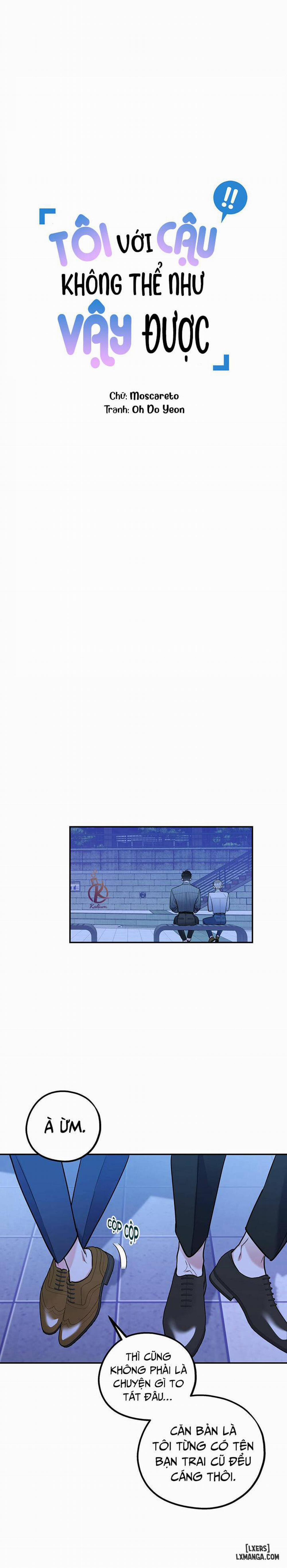 Tôi với cậu không thể như vậy được 18 trang 5