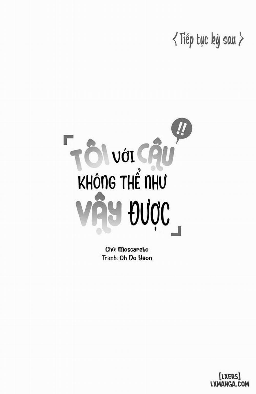 Tôi với cậu không thể như vậy được 19 trang 28