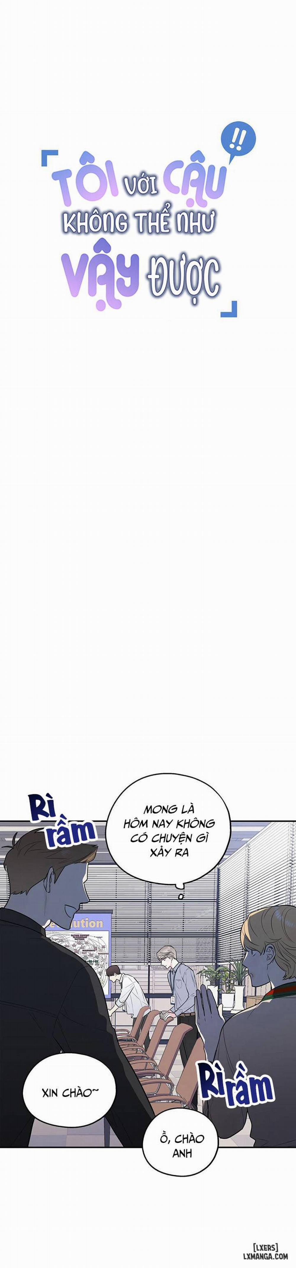 Tôi với cậu không thể như vậy được 2 trang 7