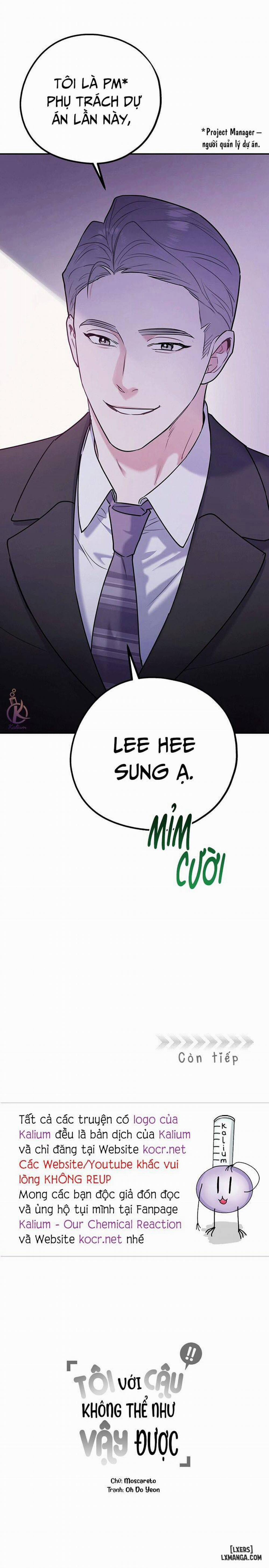 Tôi với cậu không thể như vậy được 30 trang 27