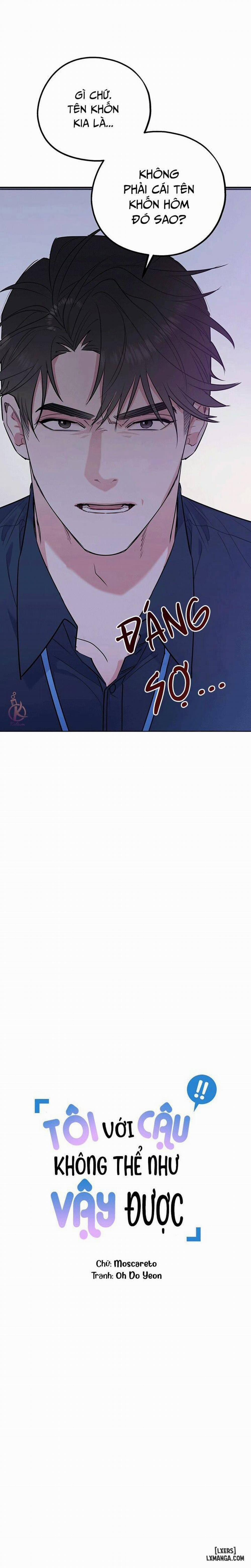 Tôi với cậu không thể như vậy được 33 trang 5