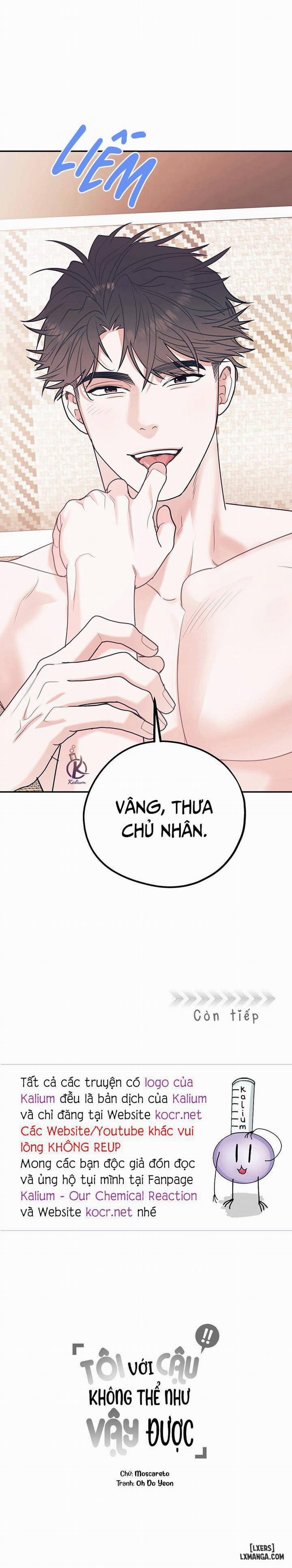 Tôi với cậu không thể như vậy được 36 trang 28