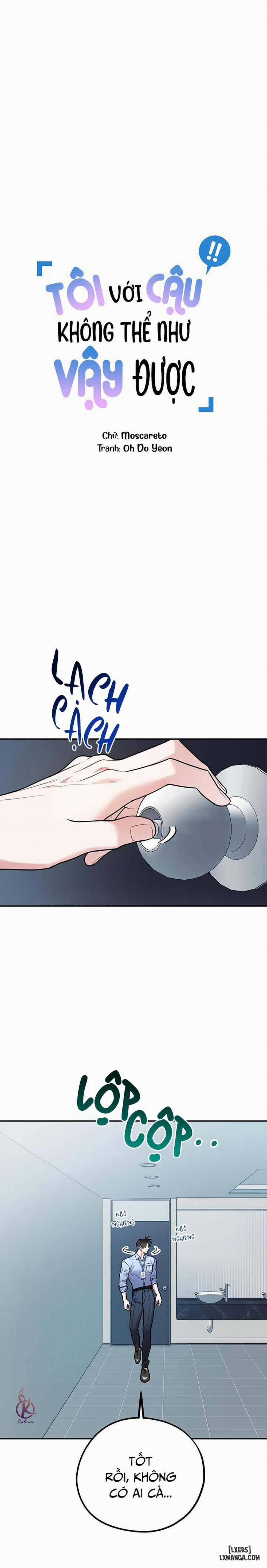 Tôi với cậu không thể như vậy được 39 trang 3