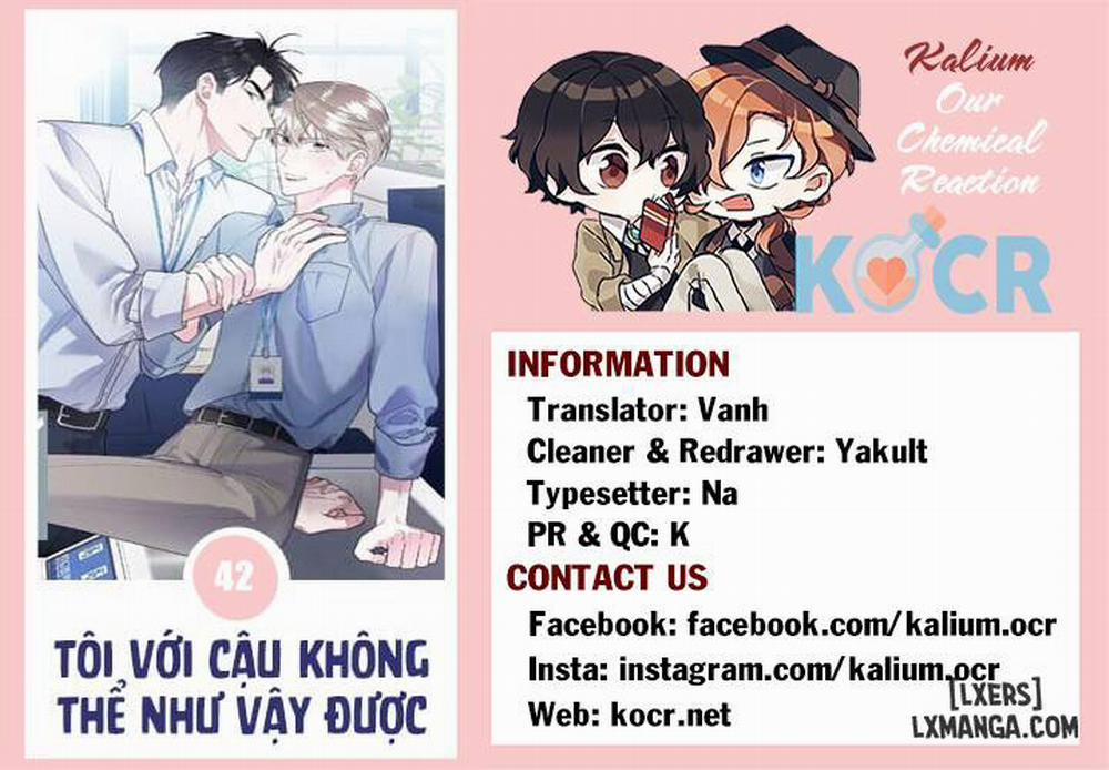 Tôi với cậu không thể như vậy được 42 trang 22