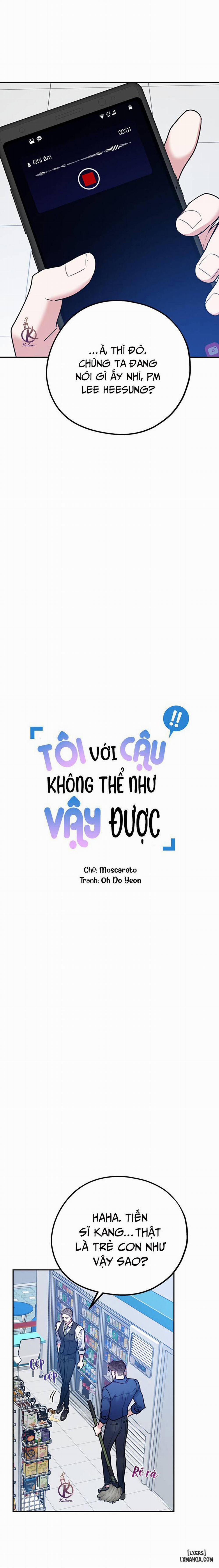 Tôi với cậu không thể như vậy được 48 trang 3