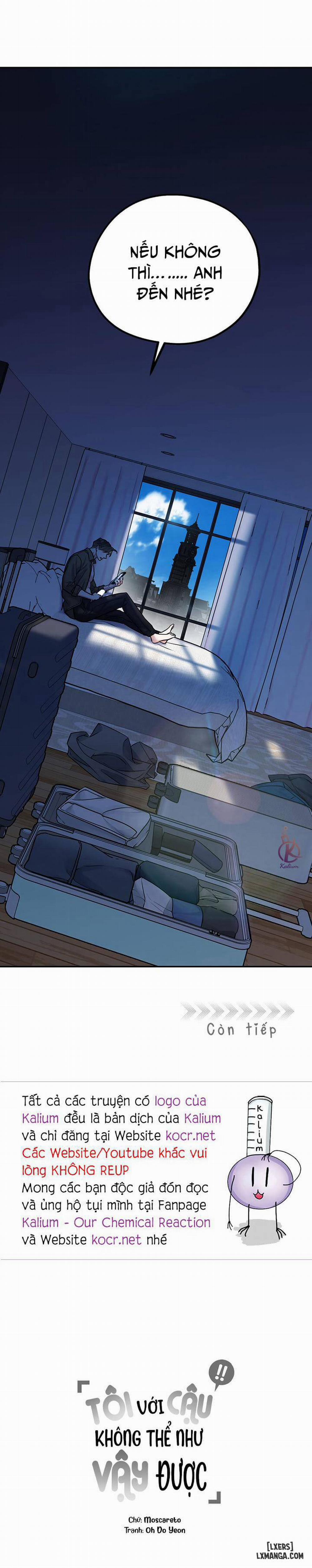 Tôi với cậu không thể như vậy được 52 trang 37