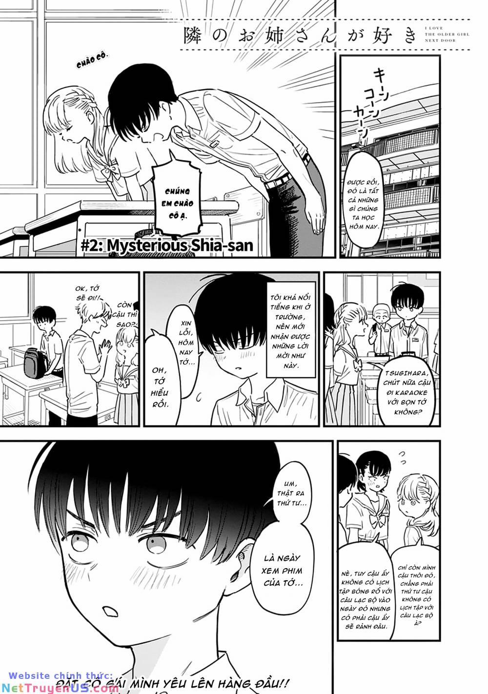 Tôi Yêu Chị Gái Nhà Bên 2 trang 1