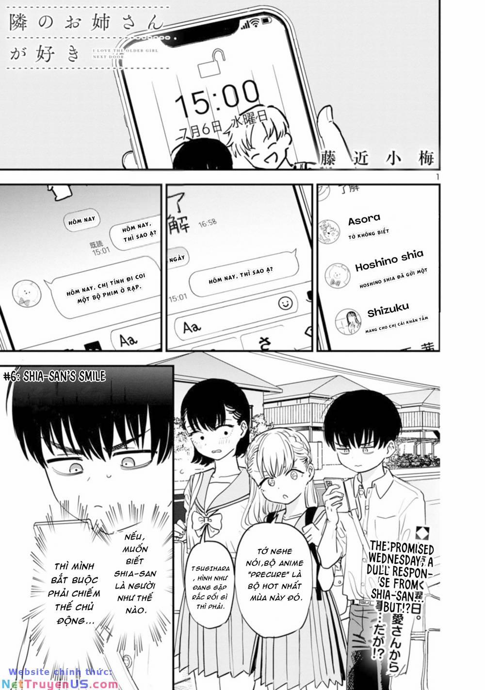 Tôi Yêu Chị Gái Nhà Bên 6 trang 1