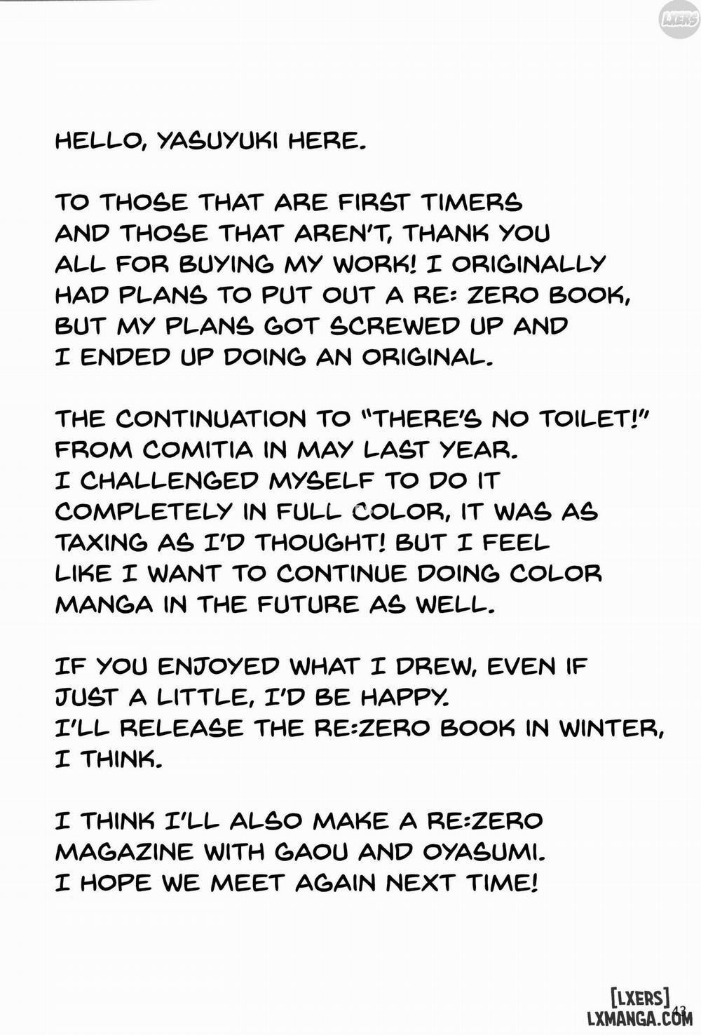 Toile ga Nai! 2 -Gakkou Hen Oneshot trang 41