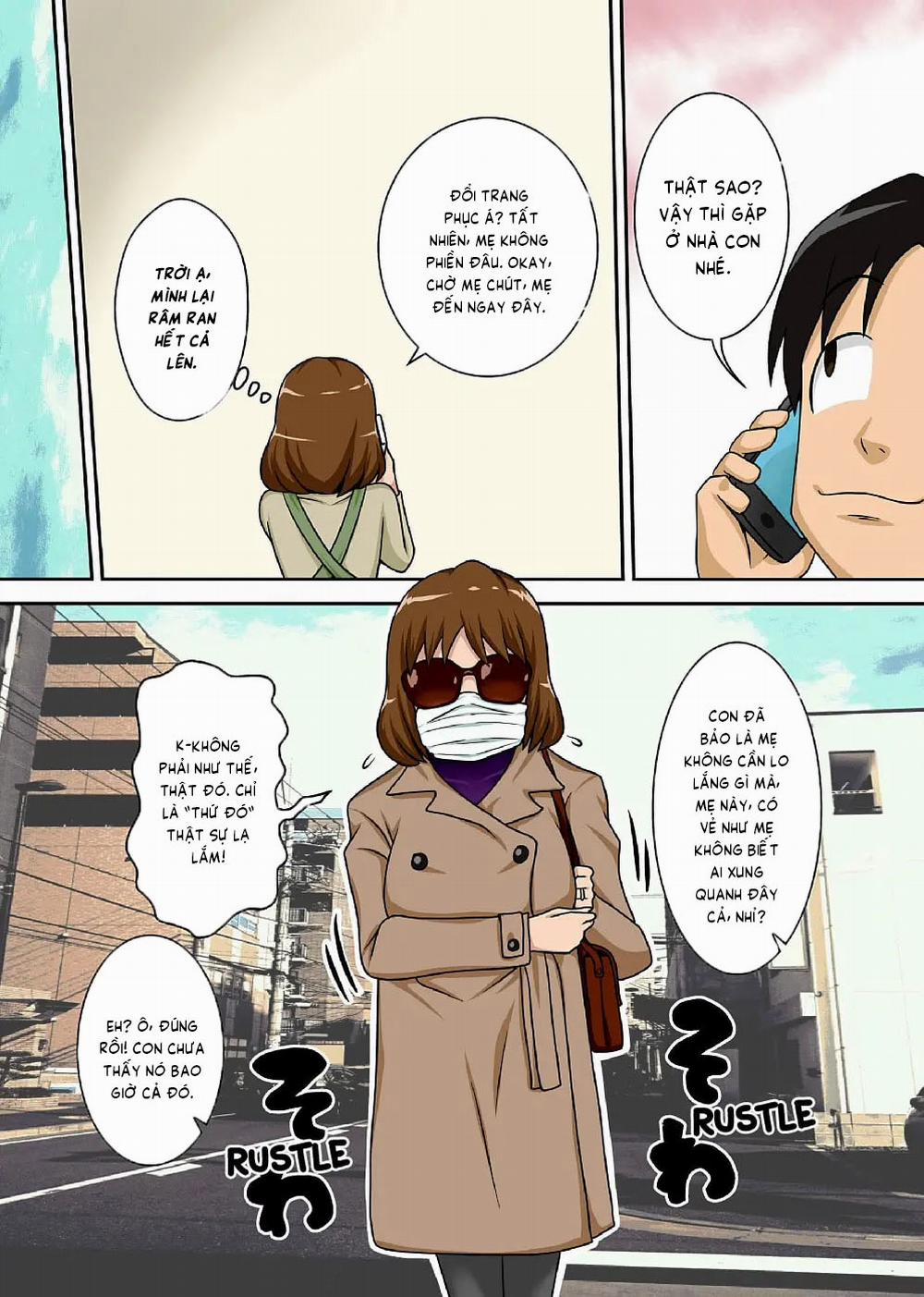 Toiu wake de Kaa-san to Kyou mo Bed no Uede, Hada o Awaseru Omo ni Hageshiku 2 trang 3