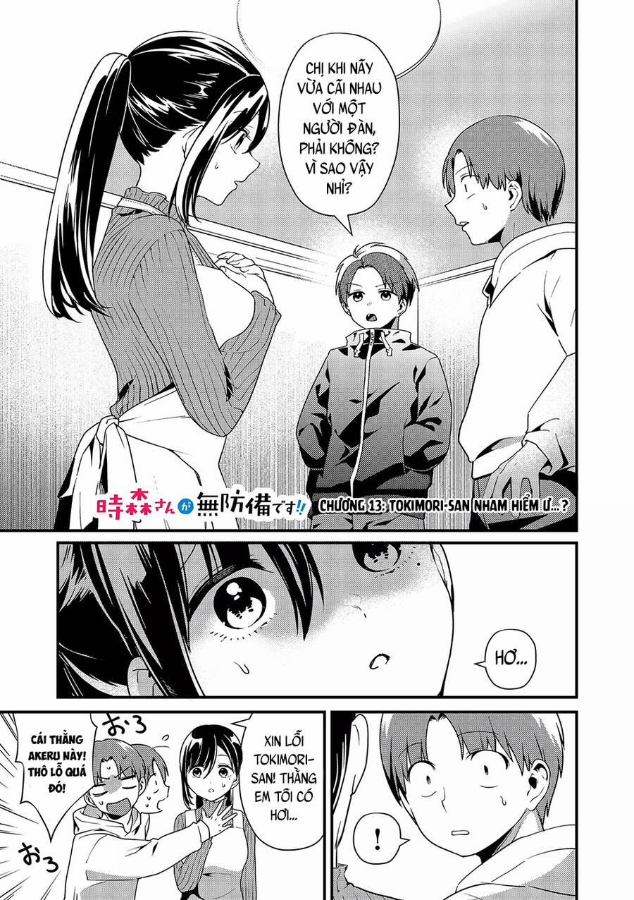 Tokimori-San Chẳng Chút Phòng Bị!! 13 trang 1