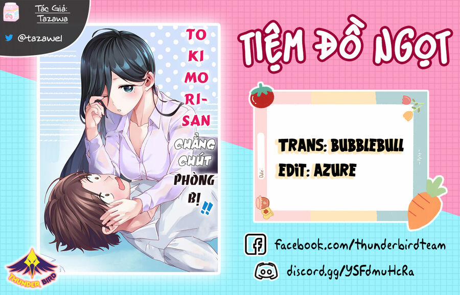 Tokimori-San Chẳng Chút Phòng Bị!! 16 trang 0
