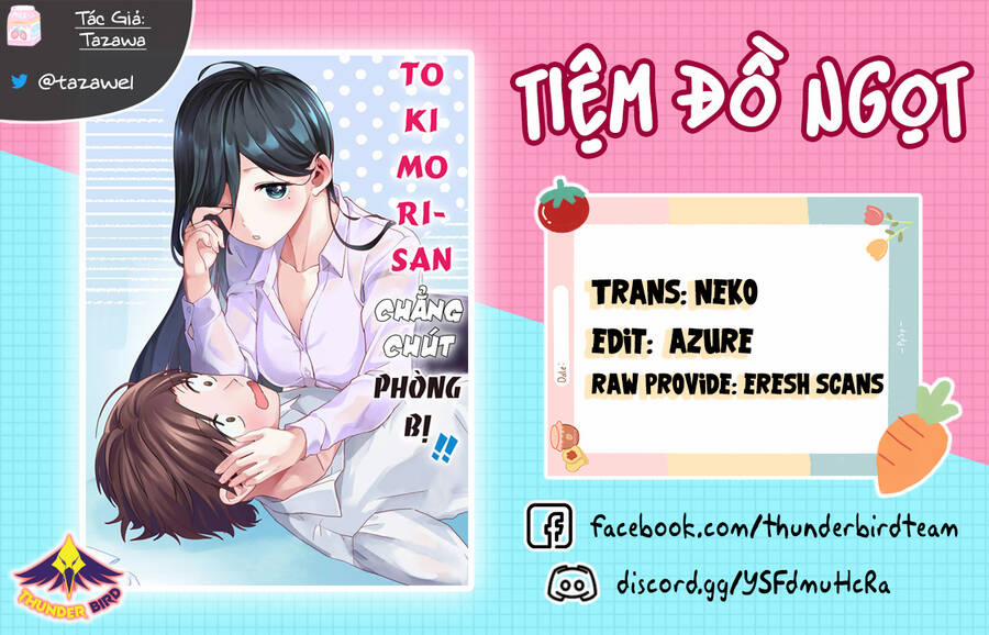 Tokimori-San Chẳng Chút Phòng Bị!! 33.5 trang 0
