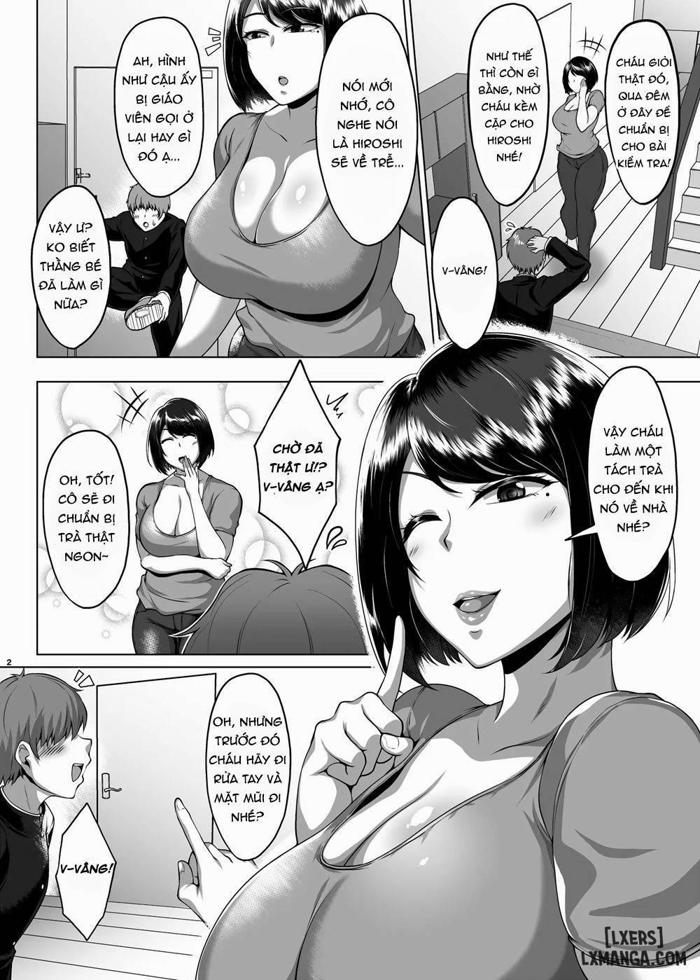 Tomodachi No Muchimuchi Na Okaa-san To Zupposhi Asedaku Otomarikai Oneshot trang 2
