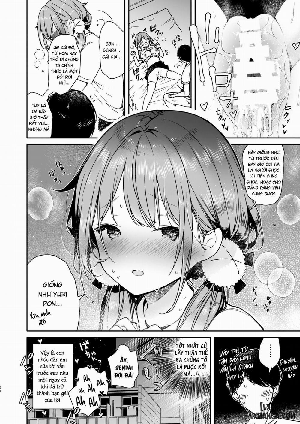 Tomodachi no Youna Otaku Kouhai to Deisui Ecchi Oneshot trang 24