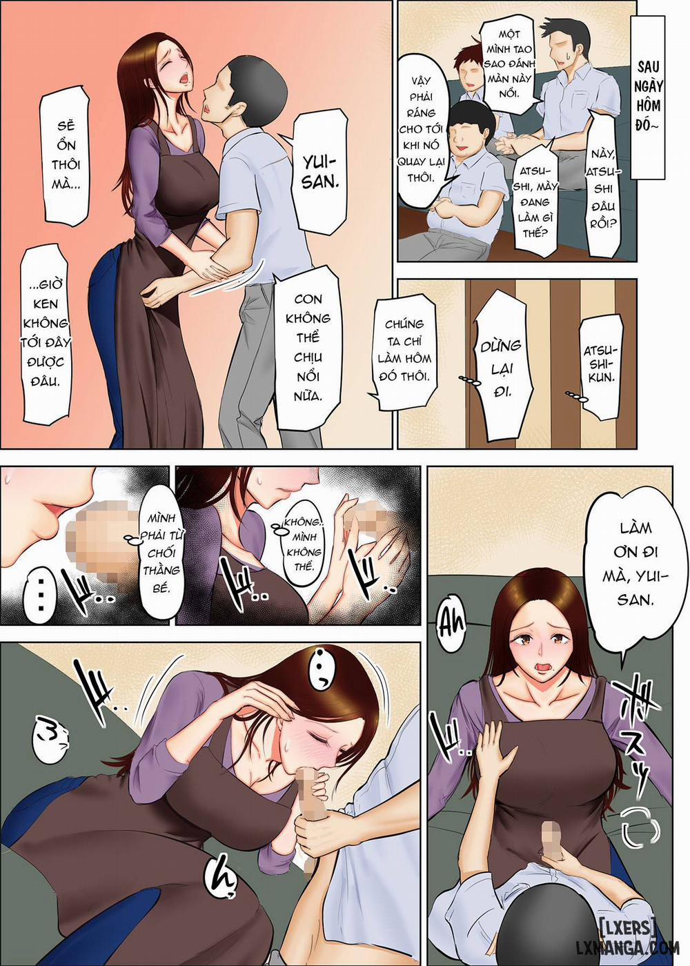 Tomohaha Ganbou - Desire for a Friends Mother 1 trang 15