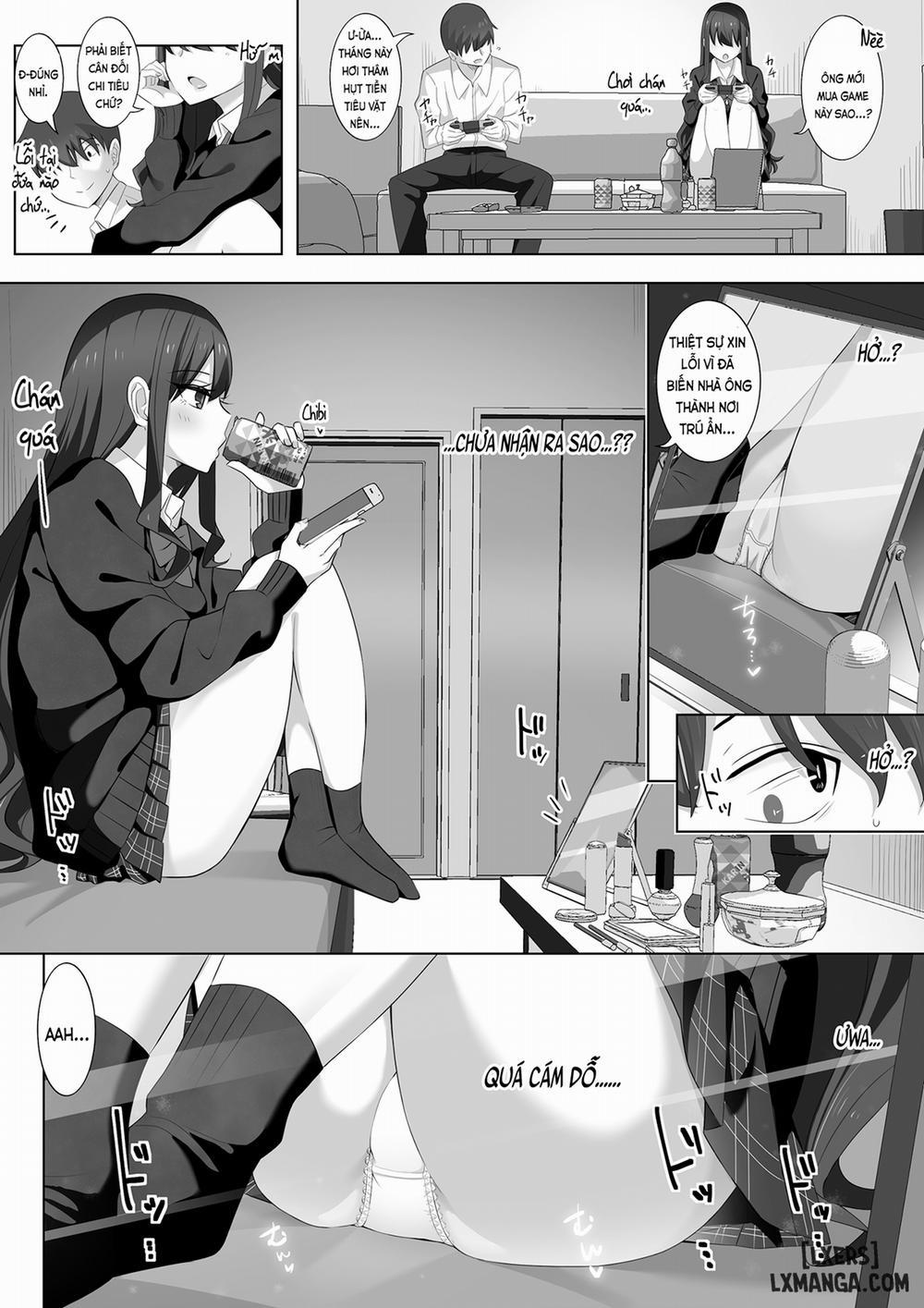 Tonari no Namaiki Joshi ga Uchi o Oneshot trang 9