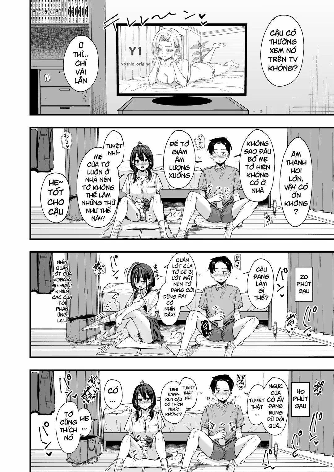 Tonari no Seki no Tomodachi to Issho ni Onanii Suru Hanashi Oneshot trang 38