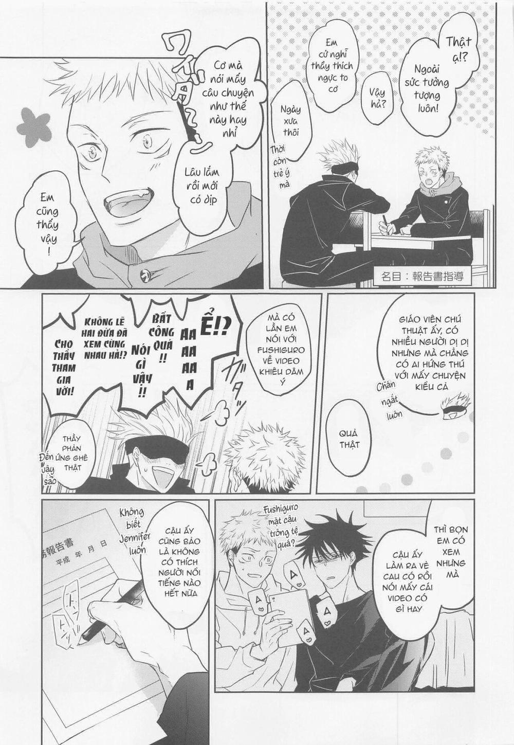 Tổng Hợp Oneshot Jujutsu Kaisen Dj 18 trang 21