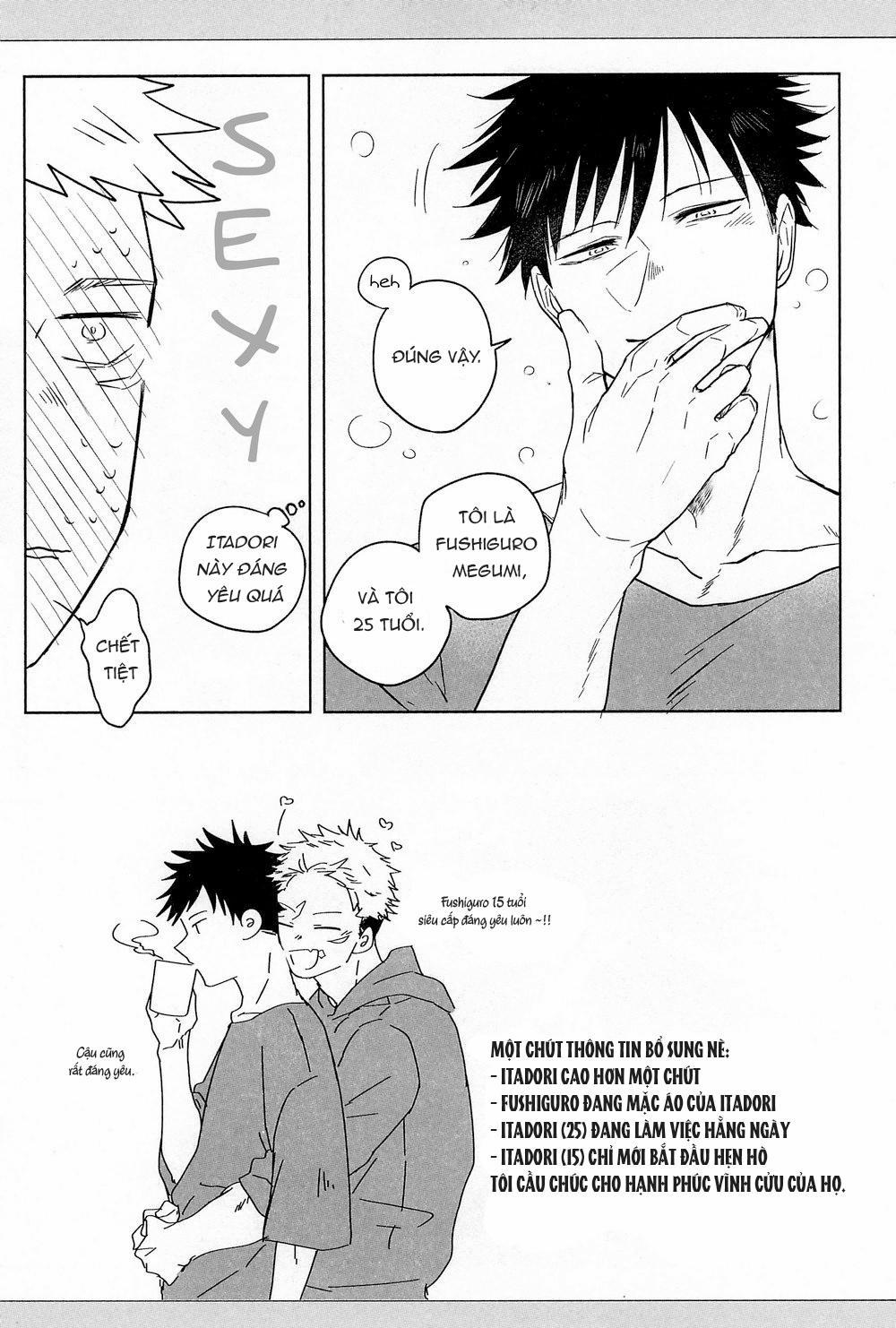 Tổng Hợp Oneshot Jujutsu Kaisen Dj 38 trang 12