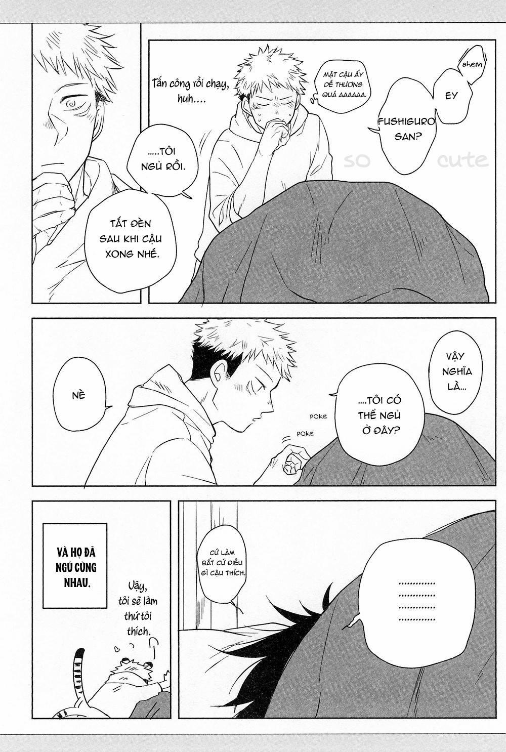 Tổng Hợp Oneshot Jujutsu Kaisen Dj 38 trang 21