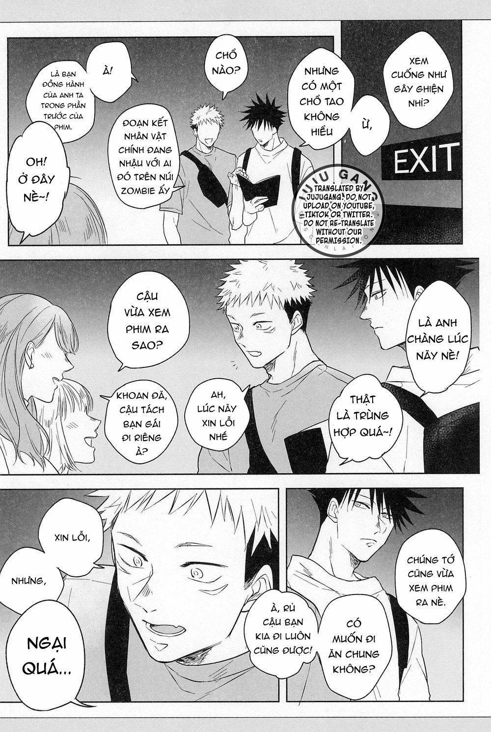 Tổng Hợp Oneshot Jujutsu Kaisen Dj 43 trang 13
