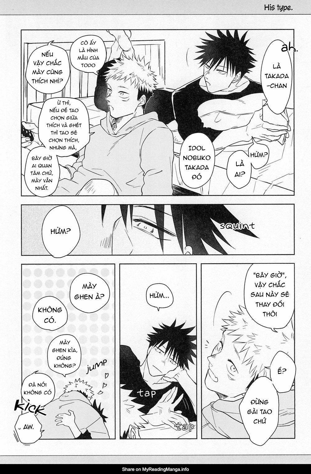 Tổng Hợp Oneshot Jujutsu Kaisen Dj 43 trang 8