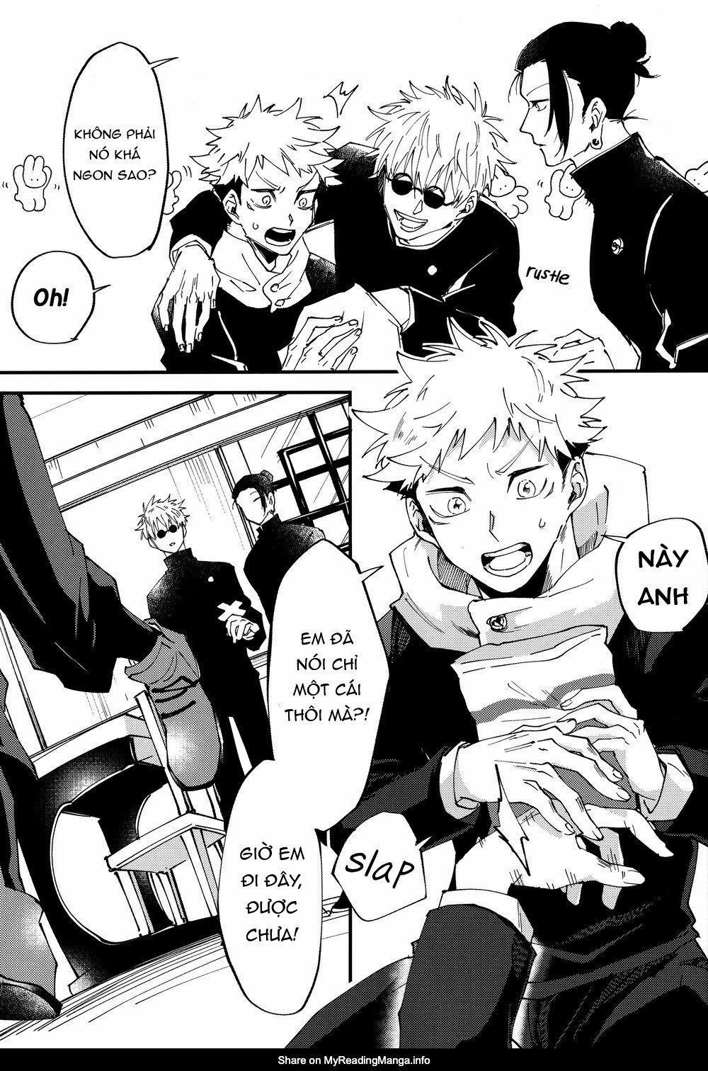 Tổng Hợp Oneshot Jujutsu Kaisen Dj 49 trang 6
