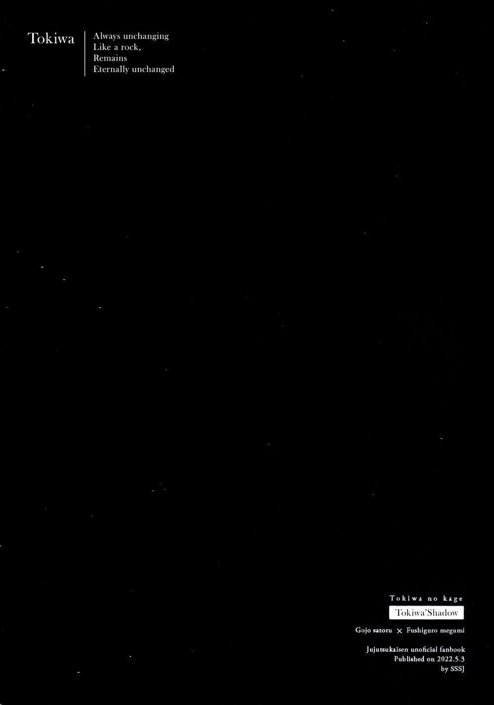 Tổng Hợp Oneshot Jujutsu Kaisen Dj 50 trang 30