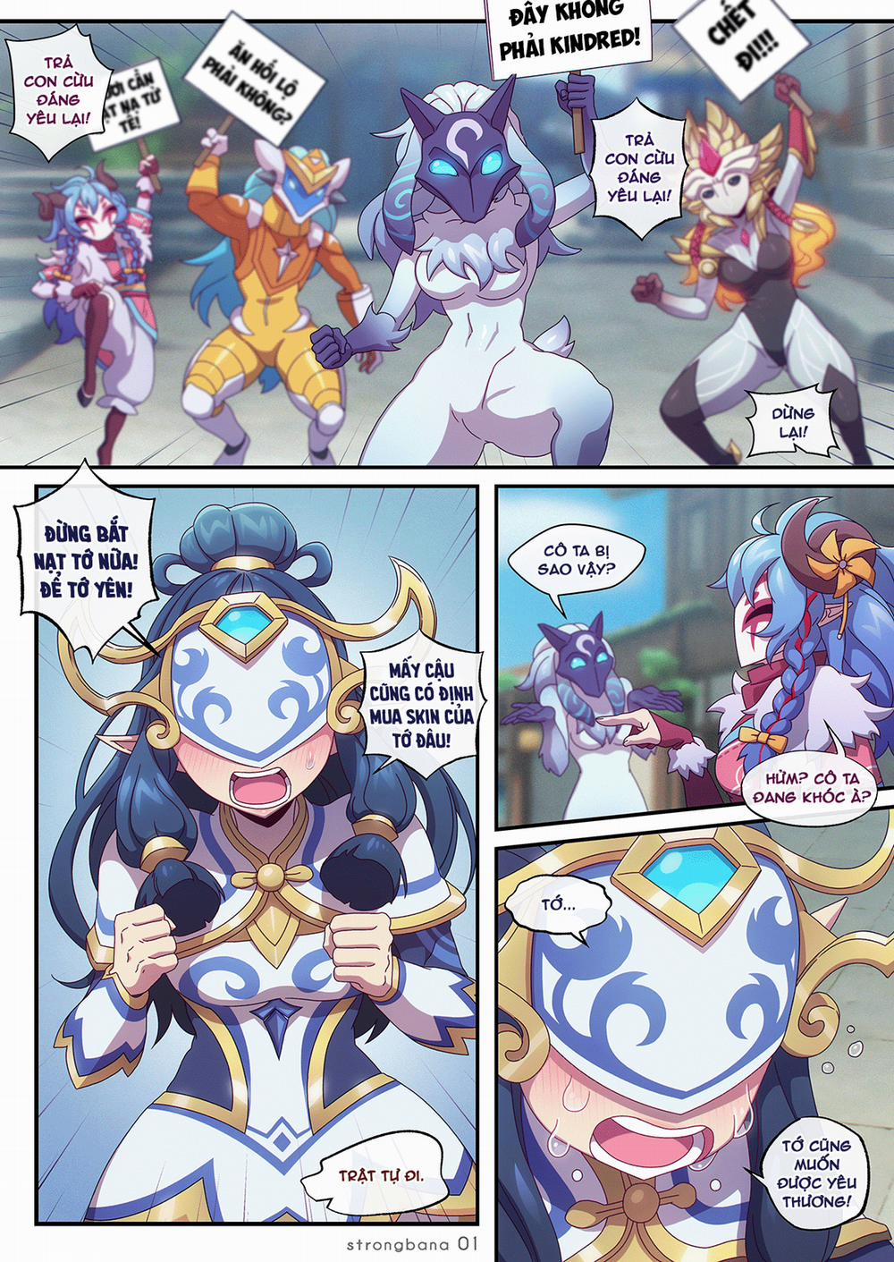 Tổng Hợp Truyện Ngắn Của Strongbana Kindred(s) 0 không mặt nạ trang 2