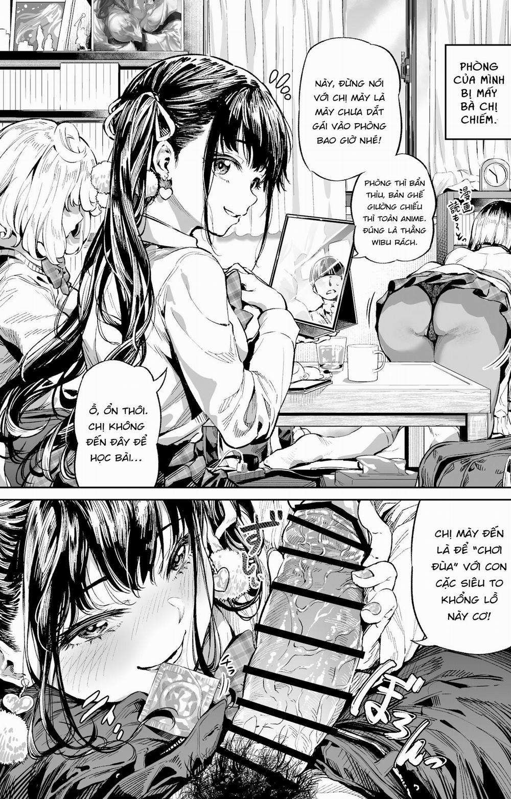 Tổng hợp truyện ngắn vẽ bởi Ooban Yaki Mấy bà chị và con cu khổng lồ của thằng em trang 1