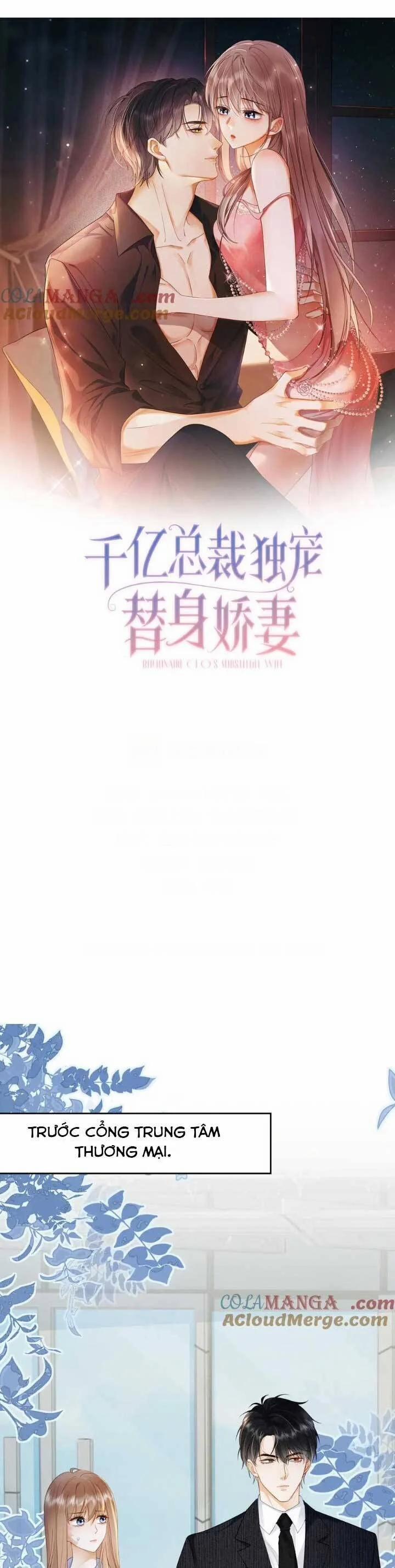 Tổng Tài Tỷ Phú Chỉ Sủng Cô Vợ Thế Thân 31 trang 3