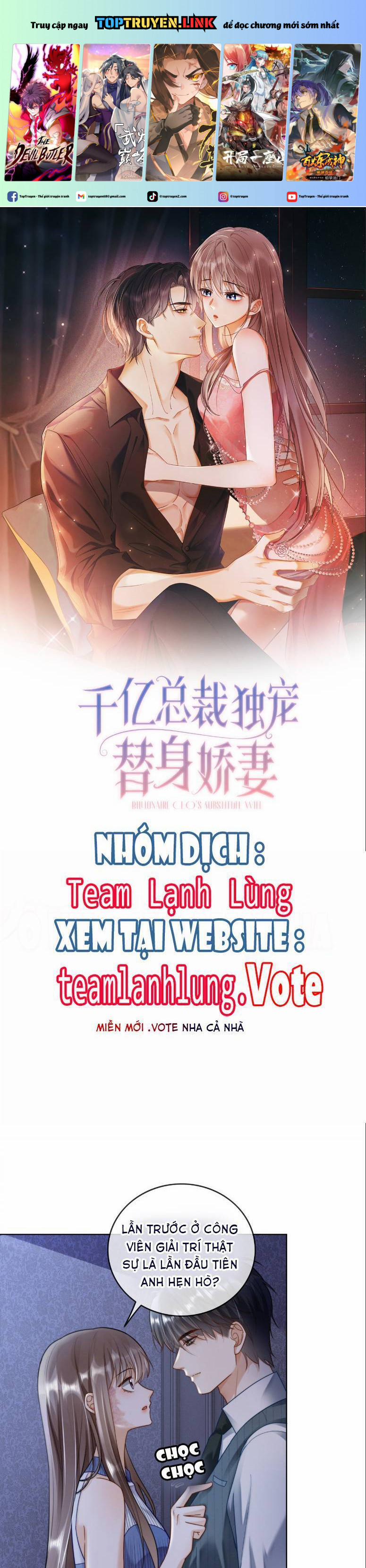 Tổng Tài Tỷ Phú Chỉ Sủng Cô Vợ Thế Thân 50 trang 0