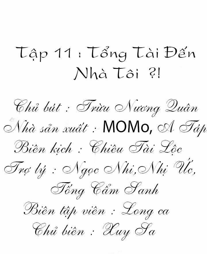 Tổng Tài Xấu Xa, Đừng Hòng Thoát 11 trang 1