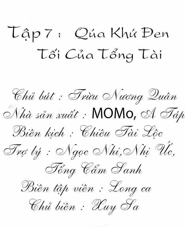 Tổng Tài Xấu Xa, Đừng Hòng Thoát 7 trang 1