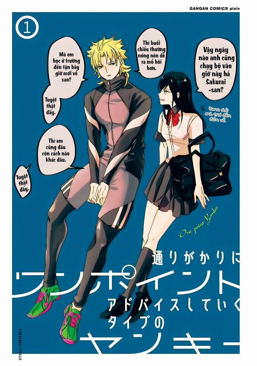 Toorigakari Ni One Point Advice Shiteiku Type No Yankee 1 trang 4