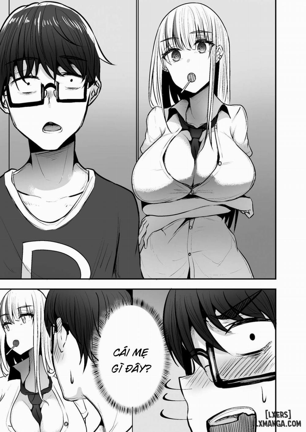 Toshokan de Benkyou Shiteitara Itsumo Kuru Gal JK ni Oneshot trang 8