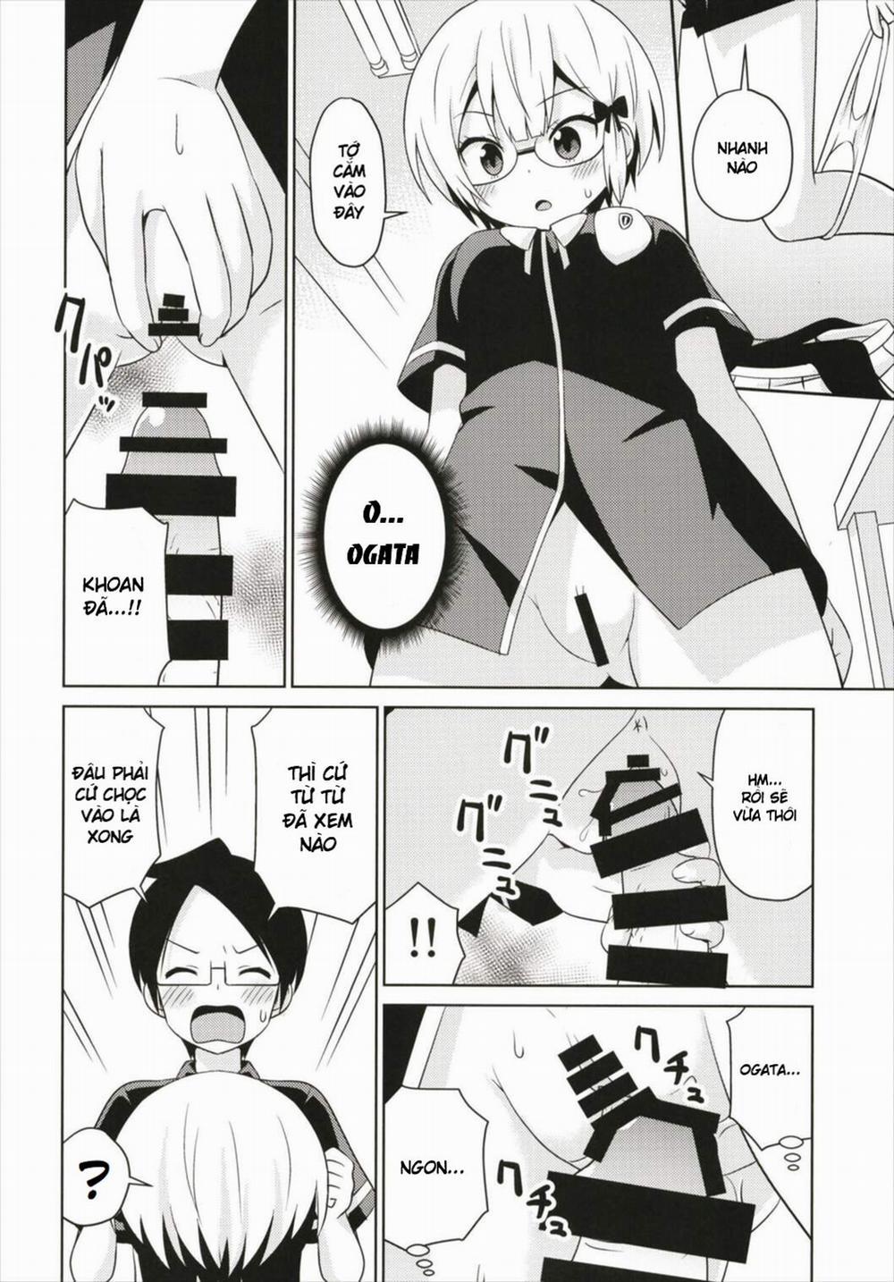 Toshoshitsu de Pon (Bokutachi wa Benkyou ga Dekinai) Oneshot trang 4