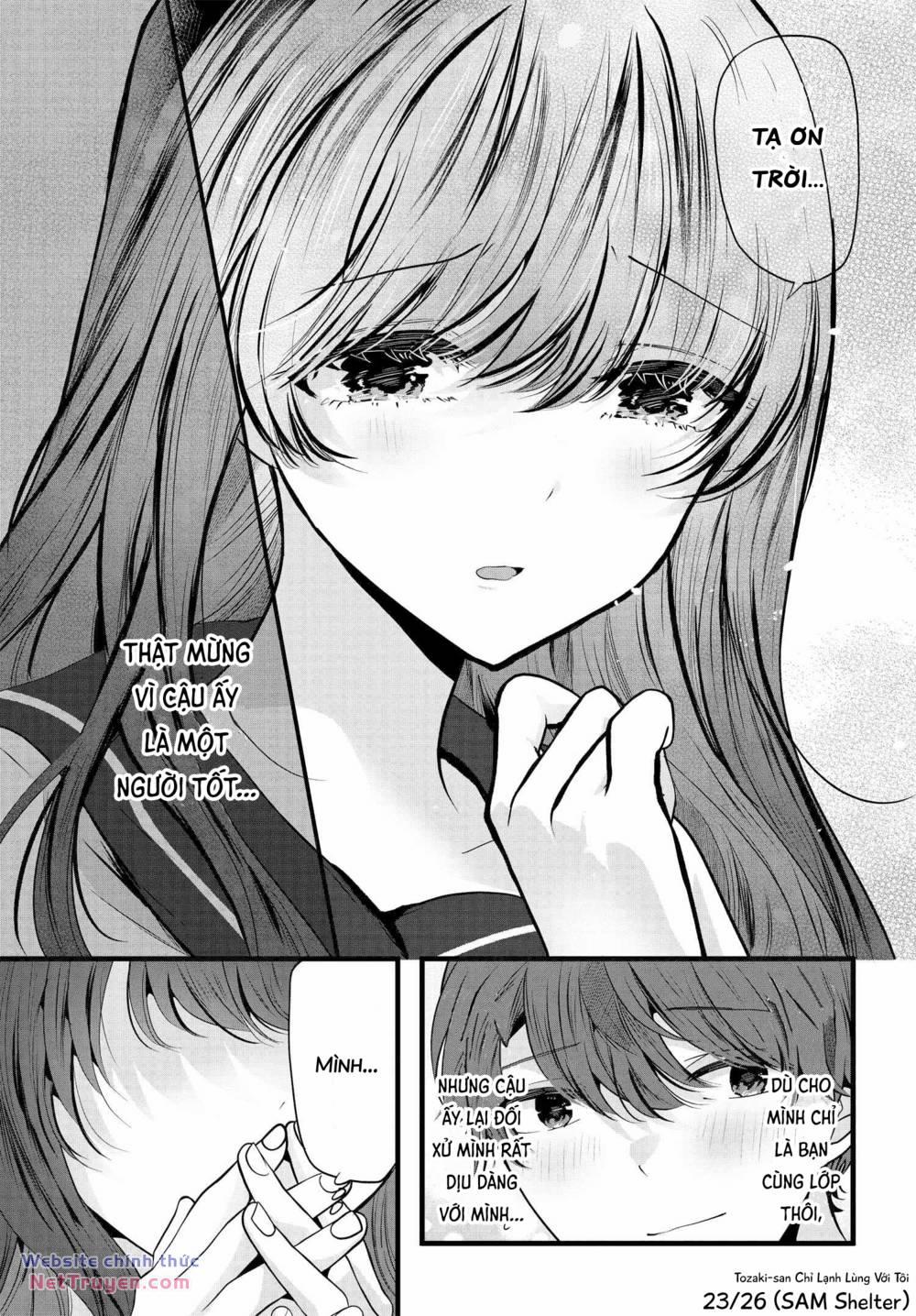 Tozaki-San Chỉ Lạnh Lùng Với Tôi 4 trang 22