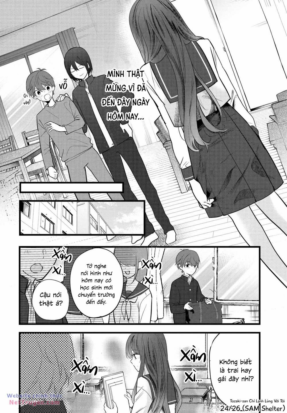 Tozaki-San Chỉ Lạnh Lùng Với Tôi 4 trang 23