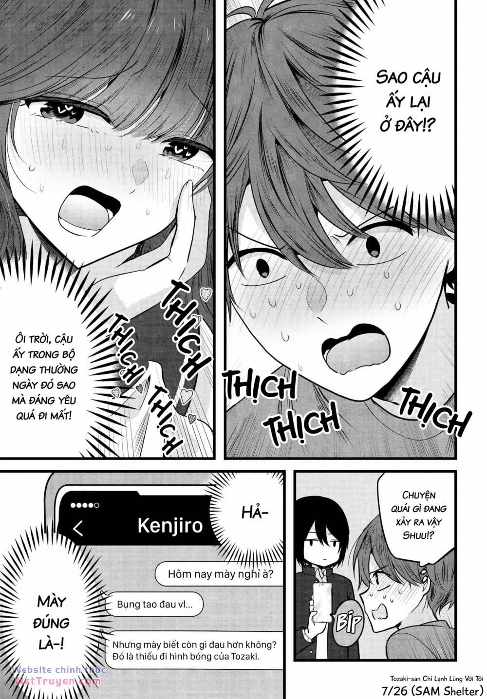 Tozaki-San Chỉ Lạnh Lùng Với Tôi 4 trang 6