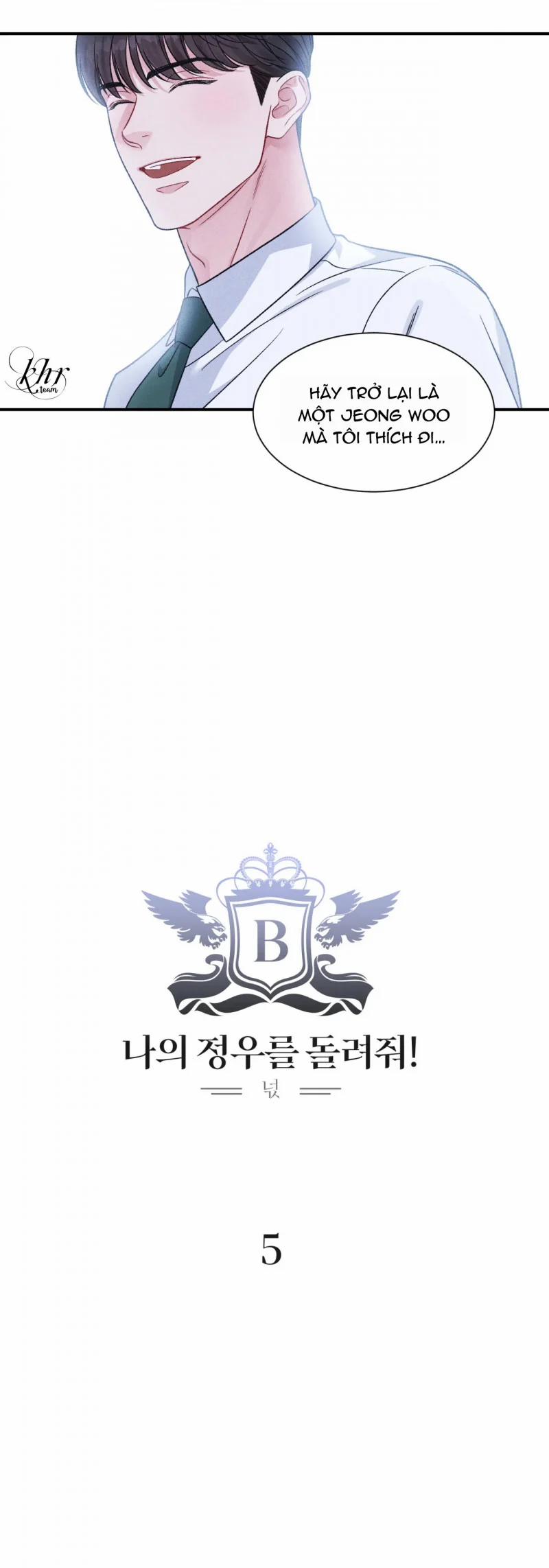 Trả Jeong Woo Lại Cho Tôi 5 trang 15