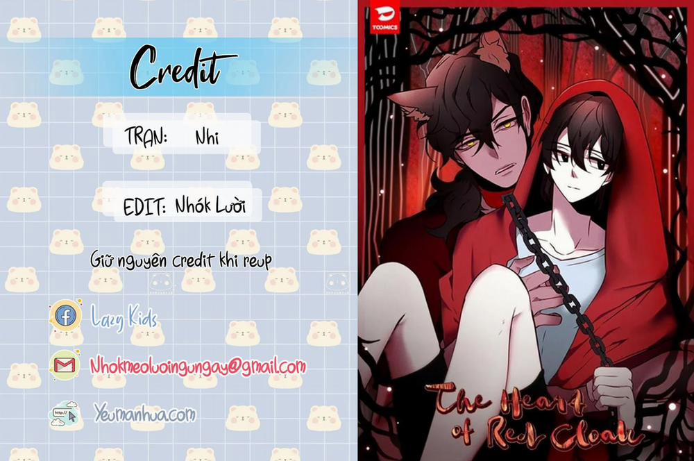 Trái Tim Cậu Bé Quàng Khăn Đỏ 1 trang 0