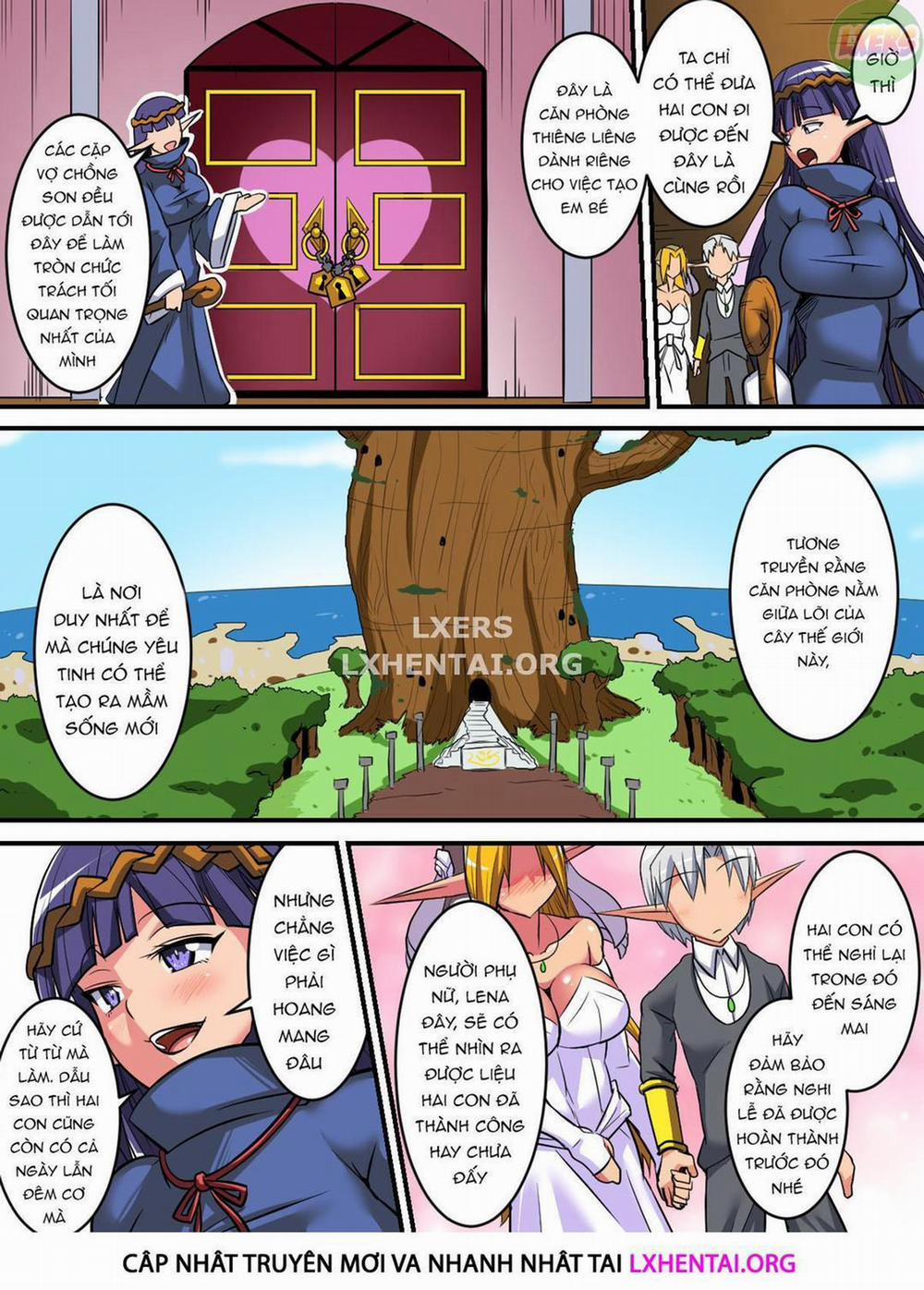 Trao Đổi Văn Hóa Tình Dục Với Đôi Mẹ Con Elf Oneshot trang 3