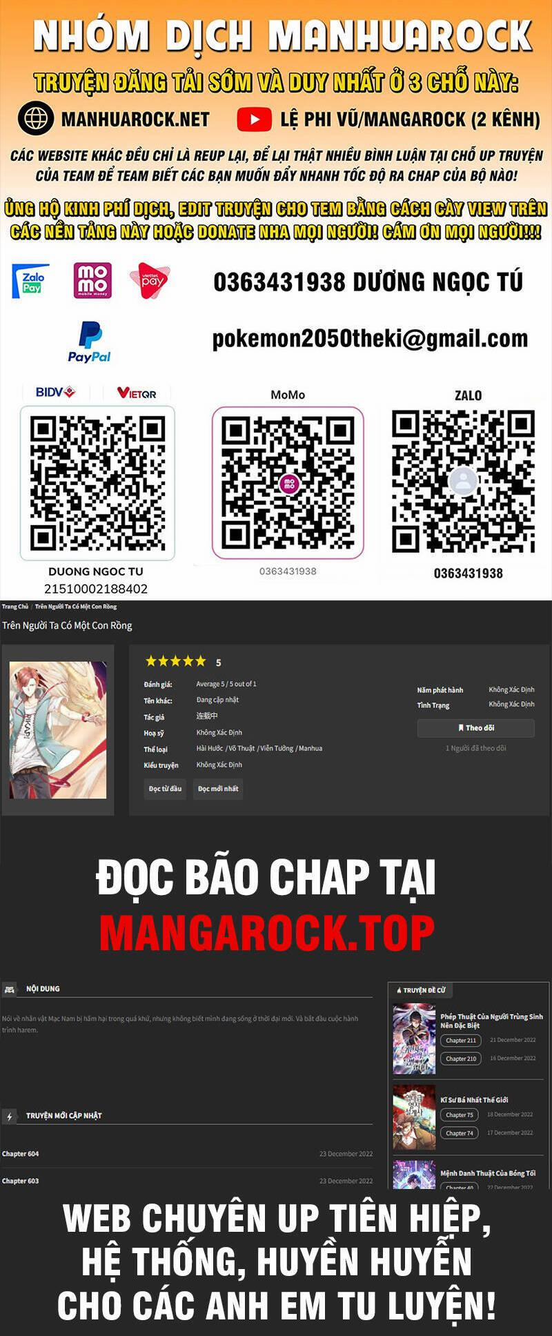 Trên Người Ta Có Một Con Rồng 602 trang 22